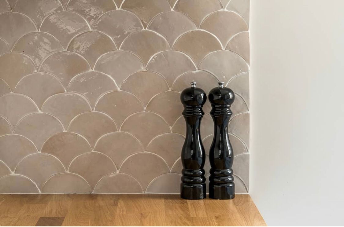 Zelliges écaille poisson